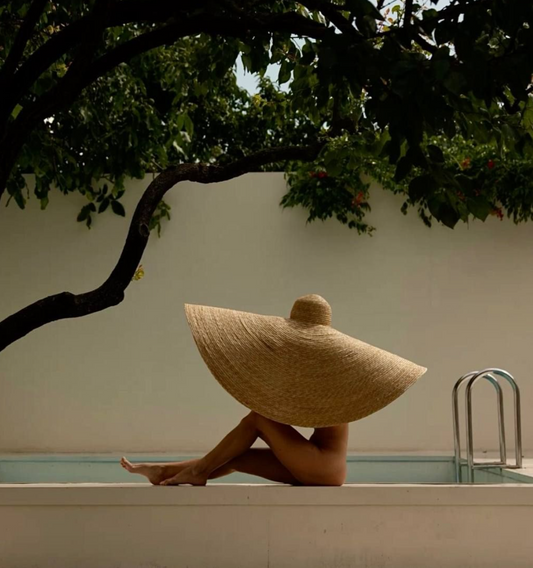 wide brim hat for sun protection