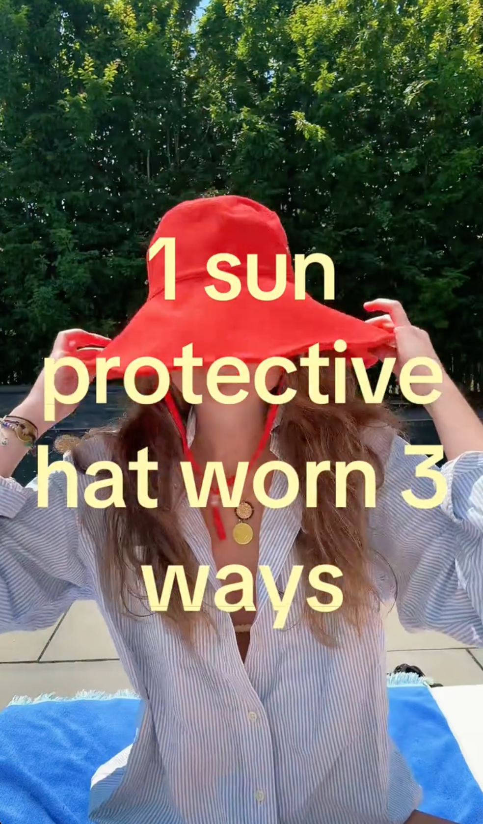 Load video: Explaining how a UPF Hat works for sun protection and how UPF is different from SPF.